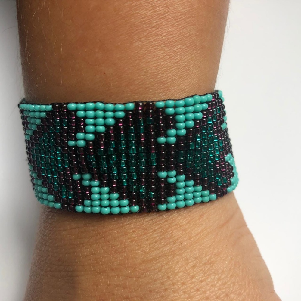 Bracelet: handmade ethnic jewelry from Peru. - Picture 4 of 6